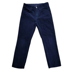H&M Kids Navy Blue Corduroy Pants Slim Fit Size 5-6 Years